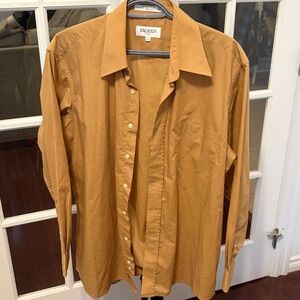 BALMAIN Vintage Camel Button Down